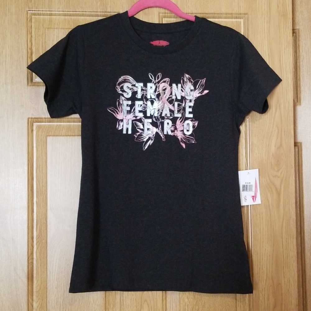 Strong female hero cancer shirt